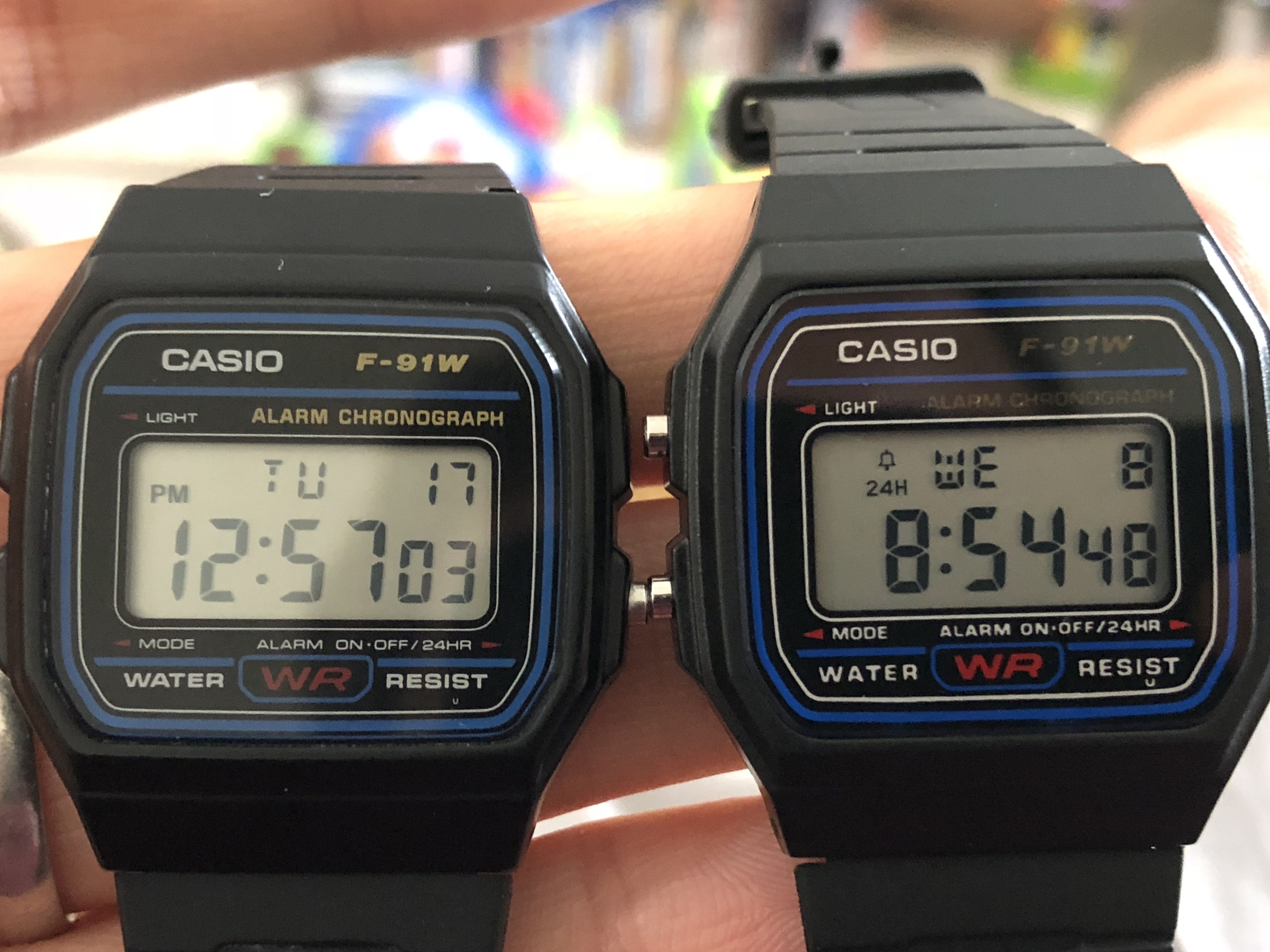 Genuine and real Casio F91-W